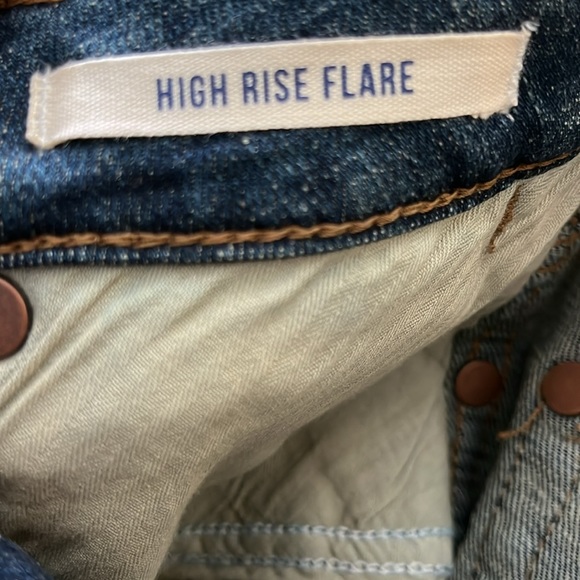 Wrangler Women's Flare Jeans - Dark Blue - Picture 10 of 10